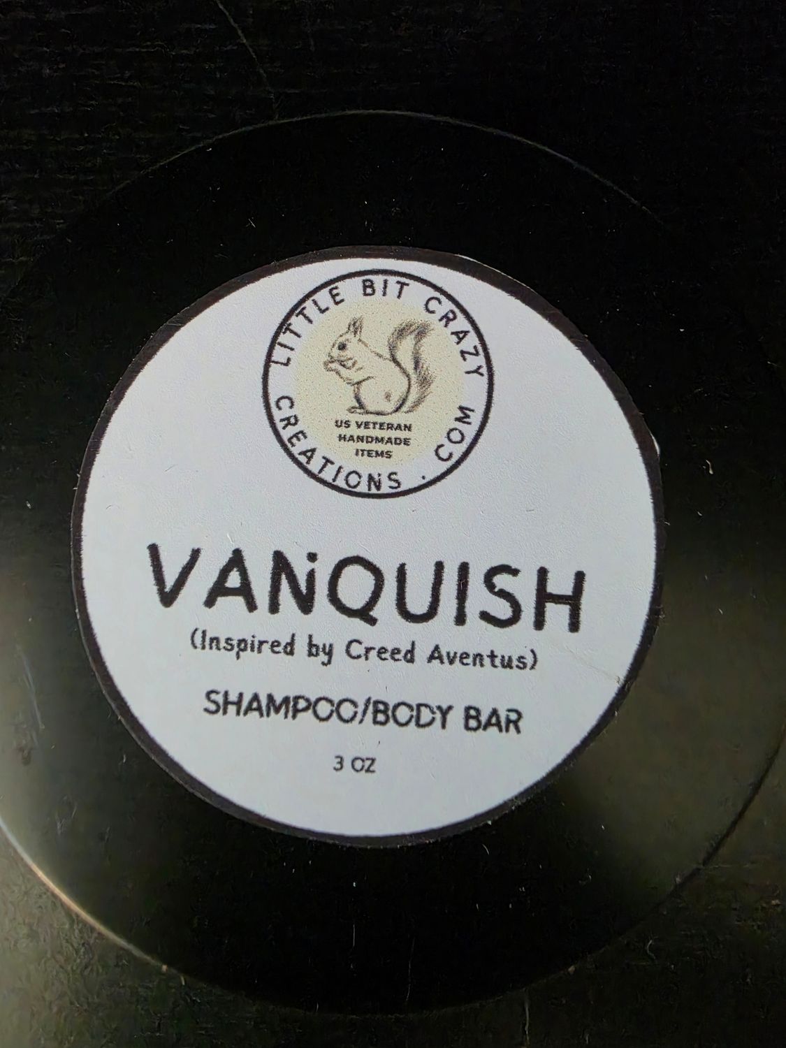 3oz VANQUISH Shampoo/Body Bar