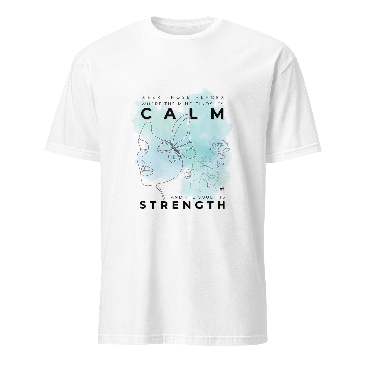 &quot;SEEK THOSE PLACES&quot; Watercolor Inspiration Series - Unisex T-Shirt from The OM Life Now