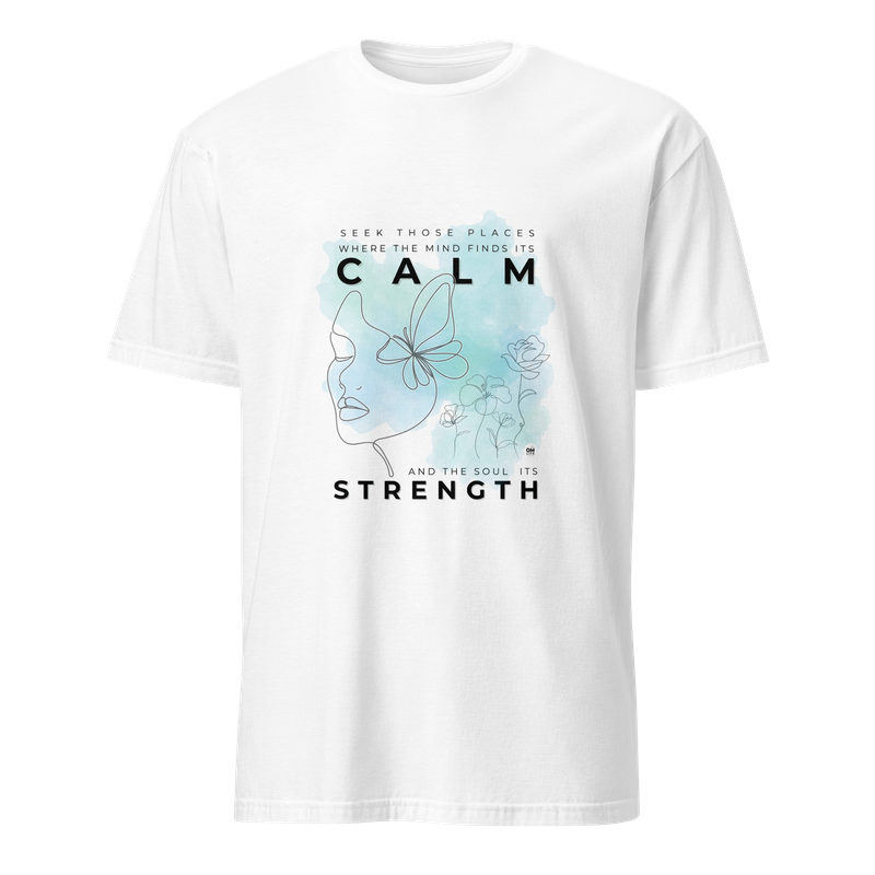 &quot;SEEK THOSE PLACES&quot; Watercolor Inspiration Series - Unisex T-Shirt from The OM Life Now