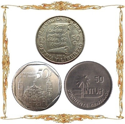 Cuba. 50 centavos