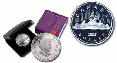 Канада. Елизавета II. 2003. 1 доллар. Серия: 1953-2003. 50 лет Коронации Елизаветы II. #01. Voyageurs with Canoe. 0.9999 Серебро 0.8094 Oz., ASW., 25.175 g., PROOF. Канада. Елизавета II. 2003. 1 доллар. Серия: 1953-2003. 50 лет Коронации Елизаветы II. #01. Voyageurs with Canoe. 0.9999 Серебро 0.8094 Oz., ASW., 25.175 g., PROOF.