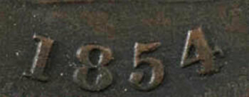 Канада. Токен Банка Верхней Канады. 1854. Один полпенни. H. Cu. 8.00 g. AU. Note: Соосность 180°. Obv.: шт.1.1. - Канада. Токен Банка Верхней Канады. 1854. Один полпенни. H. Cu. 8.00 g. AU. Note: Соосность 180°. Obv.: шт.1.1. -