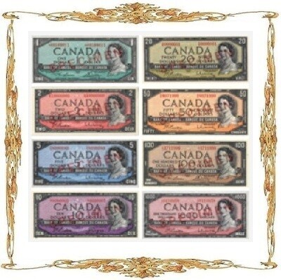 Канада. Банкноты. Тип: 1954 года 