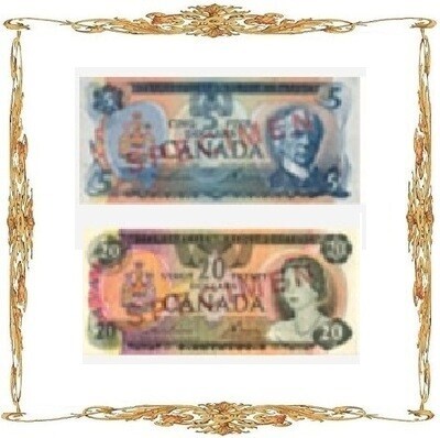 Канада. Банкноты. Тип: 1979 года.