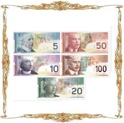 Канада. Банкноты. Тип: 2004-2006 года.