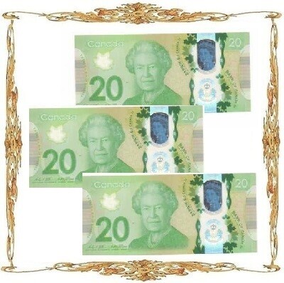 Канада. Банкноты. 20 долларов. Тип: 2015.