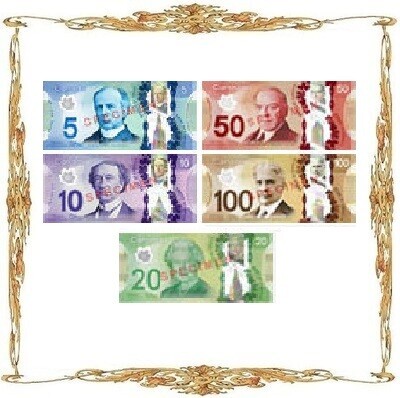 Канада. Банкноты. Тип: 2011-2018 года.
