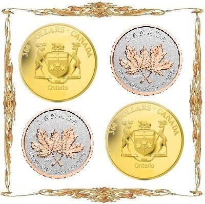 Монеты Канады. Елизавета II. $300. Pl, Au. Коллекционные, памятные и инвестиционные монеты.