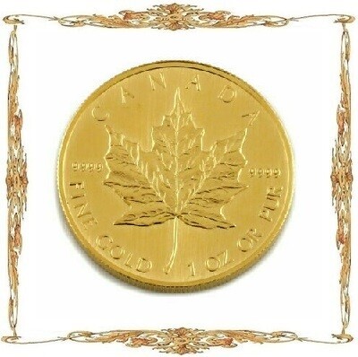 Монеты Канады. Елизавета II. $50. Золото. Инвестиционные и памятные монеты.