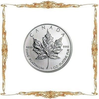 Монеты Канады. Елизавета II. $50. Платина. Инвестиционные и памятные монеты.