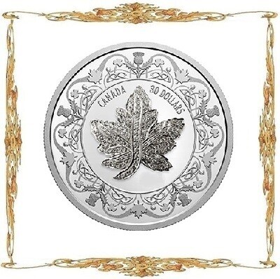 Монеты Канады. Елизавета II. $30. Серебро. Коллекционные и памятные монеты.