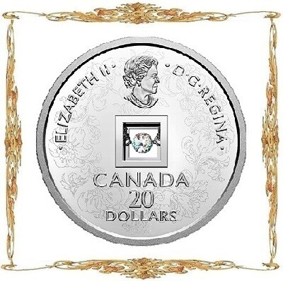 Монеты Канады. Елизавета II. $20. Серебро. Инвестиционные и коллекционные монеты.
