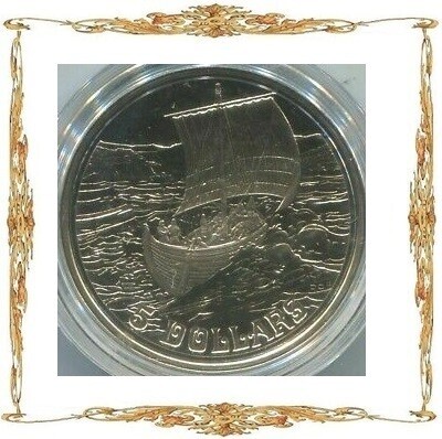 Монеты Канады. Елизавета II. $5. Cu-Ni. Памятные и коллекционные монеты.