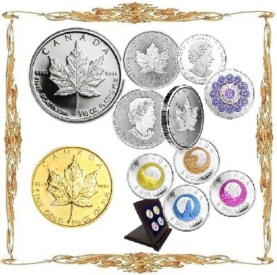 Монеты Канады. Елизавета II. $5
