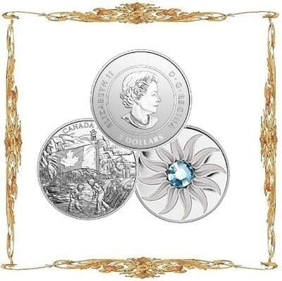 Монеты Канады. Елизавета II. $3. Серебро. Коллекционные, памятные и инвестиционные монеты.