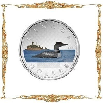 Монеты Канады. Елизавета II. $1. Серебро. Памятные и циркуляционные монеты.