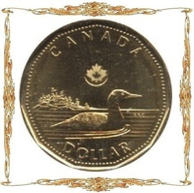 Монеты Канады. Елизавета II. $1. Cu, Ni, Fe. Памятные и циркуляционные монеты.