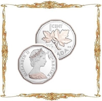 Монеты Канады. 1 ¢. Серебро. Коллекционные монеты.