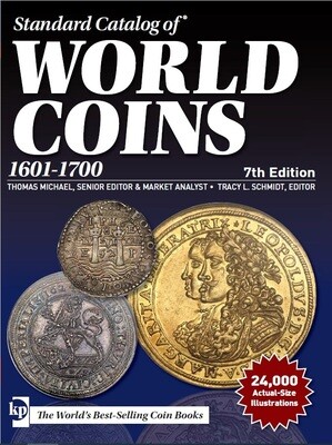 Каталог монет. 2018. Standard catalog of World Coins 1601-1700. 
 7ad Edition. Электронная версия PDF.