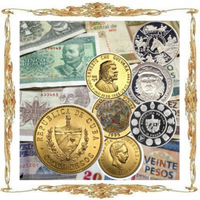 Куба. Монеты, жетоны, медали, банкноты.