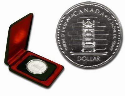 Канада. Елизавета II 1977. 1 доллар. 1952-1977. 25 лет правления королевы Елизаветы II (Серебряный юбилей). 0.500 Серебро 0.3726 Oz. ASW., 23.330 g., KM#118. PROOF PF60 Канада. Елизавета II 1977. 1 доллар. 1952-1977. 25 лет правления королевы Елизаветы II (Серебряный юбилей). 0.500 Серебро 0.3726 Oz. ASW., 23.330 g., KM#118. PROOF PF60