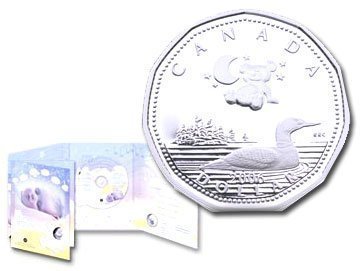 Канада. Елизавета II. 2006. 1 доллар. Набор монет с CD диском, Серия: Рождение ребенка. Удачливая Полярная Гагара и медвежонок. 0.925 Серебро 0.2068 Oz., ASW 7.00 g., KM#581 PROOF. Канада. Елизавета II. 2006. 1 доллар. Набор монет с CD диском, Серия: Рождение ребенка. Удачливая Полярная Гагара и медвежонок. 0.925 Серебро 0.2068 Oz., ASW 7.00 g., KM#581 PROOF.