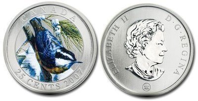 Канада. Елизавета II. 2007. 25 центов. Серия: Птицы Канады #02. Поползень с Красной грудью. Цветные. Fe-Ni 12.610 g., KM#706. UNC. В подарочной упаковке. Канада. Елизавета II. 2007. 25 центов. Серия: Птицы Канады #02. Поползень с Красной грудью. Цветные. Fe-Ni 12.610 g., KM#706. UNC. В подарочной упаковке.