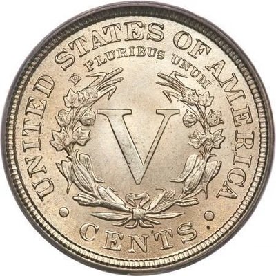 USA. Five cents.