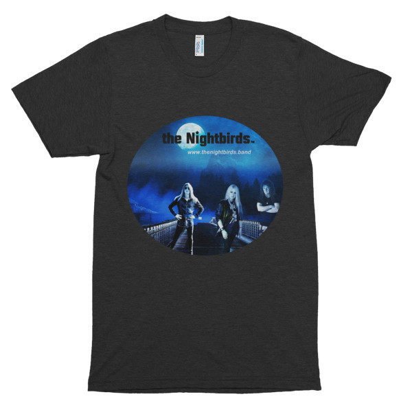 The Nightbirds I Don't Like It themed T-Shirt American Apparel TR401 Unisex Tri-Blend Short Sleeve Track Shirt
