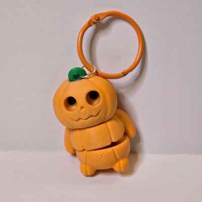 Jack O&#39;Lantern Keychain Fidget