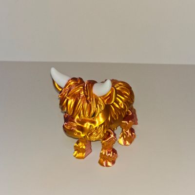Henrietta The Highland Cow-7 inch