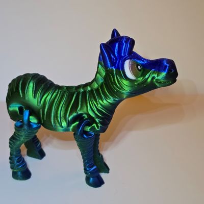 Zinnia The Zebra-5 inch