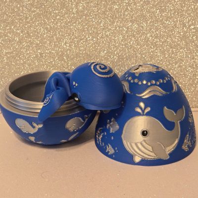 Whimsy The Whale Fidget and Egg Set