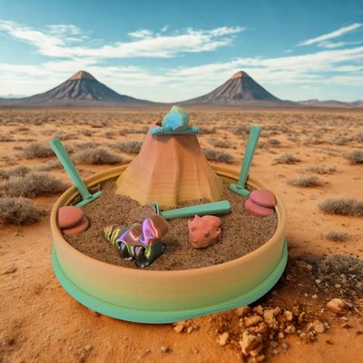 Dinosaur Sand Set