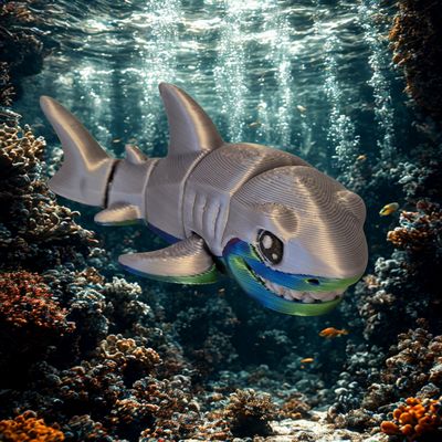 Gargantua The Great White Shark Fidget