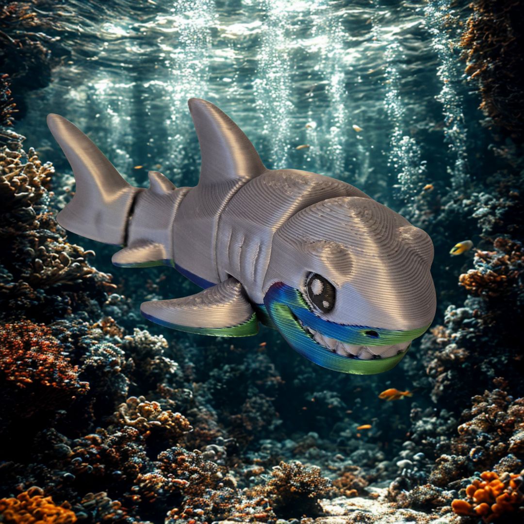 Gargantua The Great White Shark Fidget