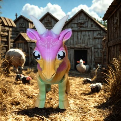 Gary The Goat-5 inch