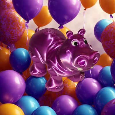 Hazel The Hippo-5 inch