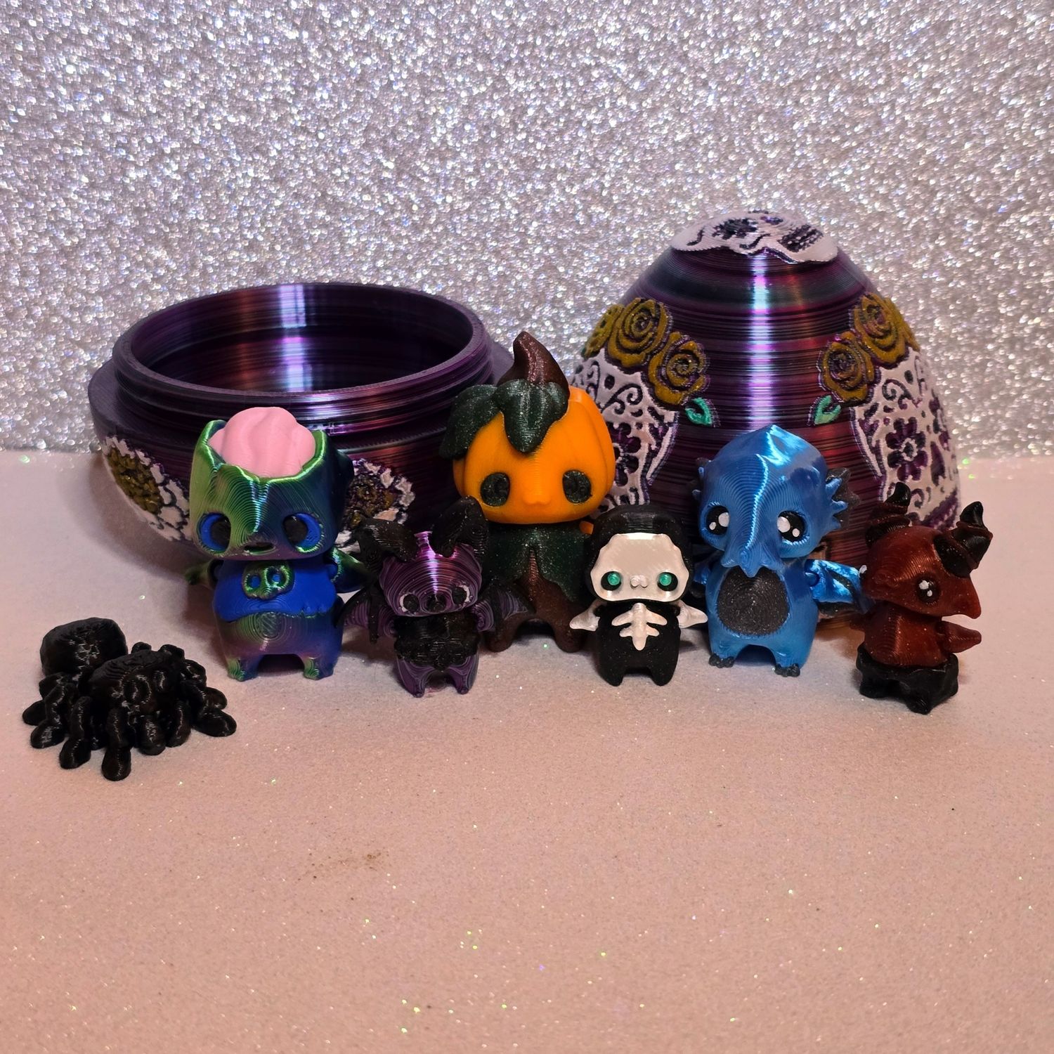 Sugar Skull and Mini Halloween Fidgets