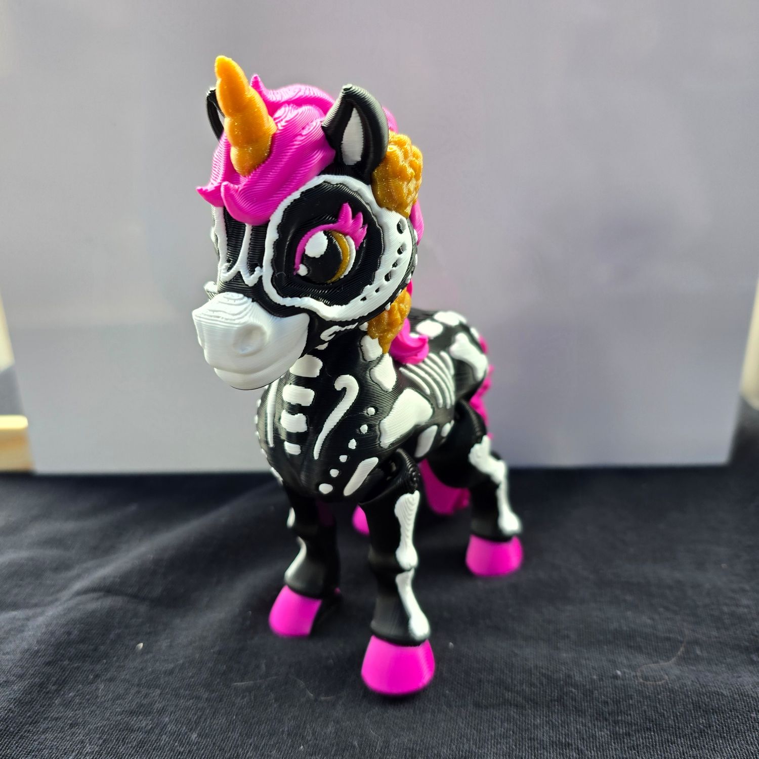 Day Of The Dead Unicorn-6 inch