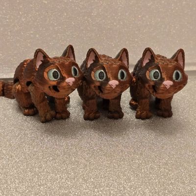 Sandy The True Crime Squad Cat Keychain