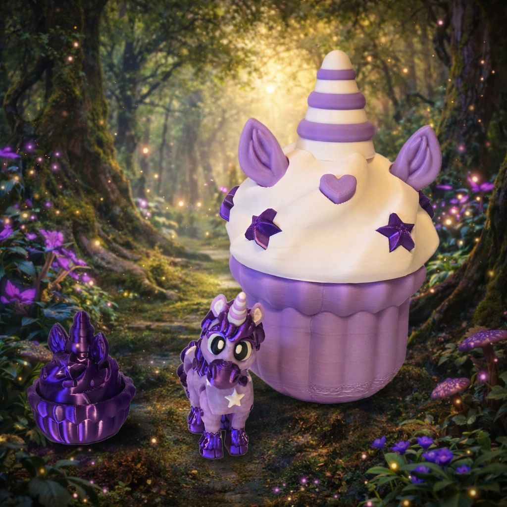Cupcake Unicorn Playset