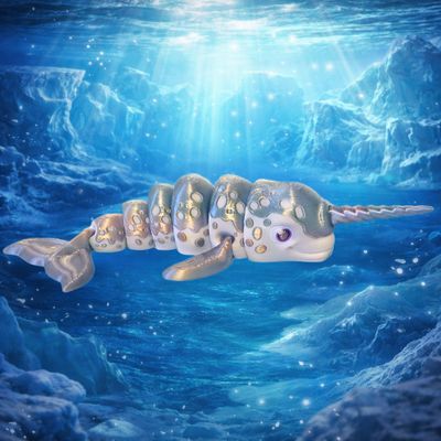 Nettie the Narwhal-6 inch