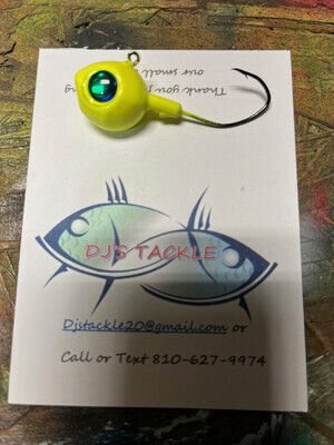 Walleye Jigs 1/2 oz 2 pack