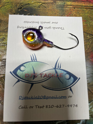Walleye Jigs 5/8 oz 2 pack