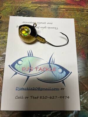 Walleye Jigs 3/8 oz 2 pack