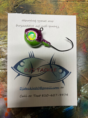 Walleye Jigs 1.5 oz 2 pack