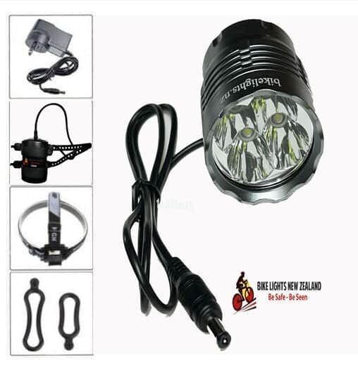 4000 Lumens Bike Light Full Set