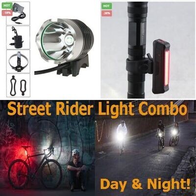 Bike Light Street Combo