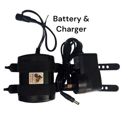 bike lights battery and charger